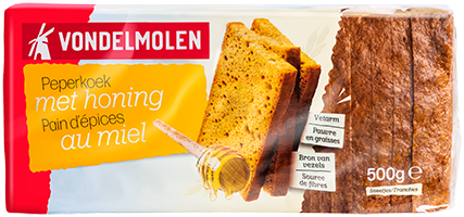 Peperkoek met honing 500g